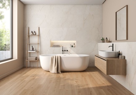 Керамогранит Navarti Discover Pol Crema P 60x120