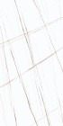 Спеченный камень Delfone Laurent Gilded White Satin 120x240