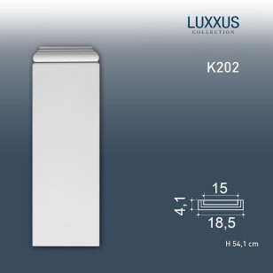 База пилястры Orac Decor Luxxus K202 (19x4x54 см)