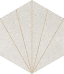 Керамогранит DNA Tiles Limestone Beams White 32x36.8 123650