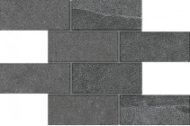 Мозаика Estima Luna Black Bricks Big неполированная 28.6x35 LN04/TE04