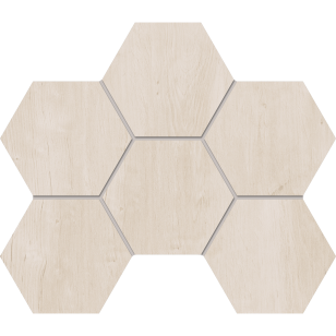 Мозаика Estima Soft Wood Hexagon неполированная 25x28.5 SF01