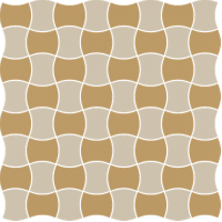 Мозаика Paradyz Modernizm Bianco Prasowana Mix C (3.6x4.4) 30.86x30.86 