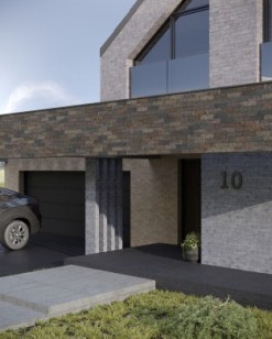 Клинкер Beryoza Ceramica Brick Wall Палевый 7.5x25 настенный