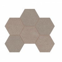 Мозаика Estima Luna Beige Hexagon неполированная 25x28.5 LN01/TE01