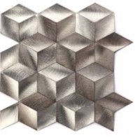 Мозаика Moreroom Stone Stamping Aluminum Silver 24x27.8 S073