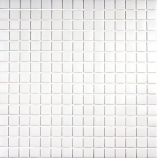 Мозаика Pixmosaic Glass Белая 2x2 32.7x32.7 SIN A20N