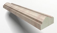Бордюр Marmocer Moldings 04 Diana White 6x120 PJG-YXXT004-AEBS