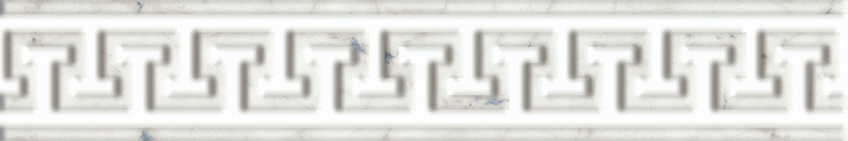Бордюр Charme Extra Carrara Listello Leaf Pat