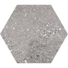 Керамогранит Apavisa Porcelanico Wind Grey Natural Hexagon 25x29 8431940361845