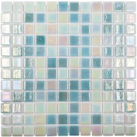 Стеклянная мозаика Vidrepur Shell Mix Green 553 554 31.7x31.7
