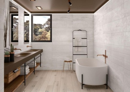 Плитка Gravita Arina Linea Grey 30x90 настенная