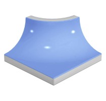 Уголок Pool Tile Radial External Corner Blue Smooth