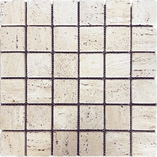 Мозаика Starmosaic Wildstone Travertine Light 30.5x30.5 JMST2503