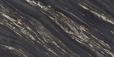 Керамогранит Ariostea Ultra Marmi Tropical Black Lucidato Shiny 6mm 150x300 UM6L300674