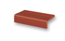 Ступень Stroeher Terra 0125 Patrizierrot С Насечками 11.5x24 95003-016