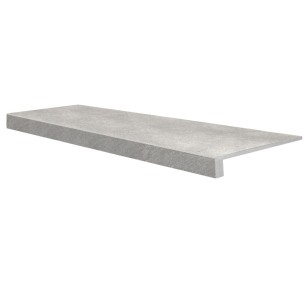 Ступень Grasaro Beton Евро Проходная Серая Матовая 34.5x120 G1102MR