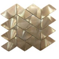 Мозаика Moreroom Stone Stamping Aluminum Gold Dark 21.8x28.5 S097