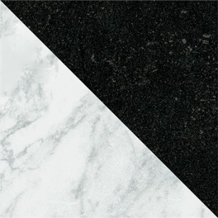 Керамогранит 41ZERO42 Dandy Flag Black White 18.6x18.6 4101199
