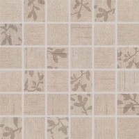Мозаика Rako Textile бежевая (5x5) 30x30 WDM05102