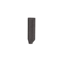 Угловой элемент Rako Taurus Granit черный с закруглением 2.5x8 внутренний TSIRF069