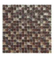Мозаика Спектр-М Микс Стекло Из Стекла На Сетке 30x30 SK10-051