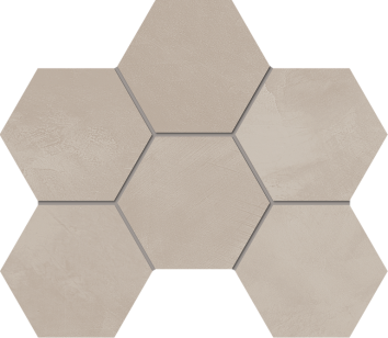 Мозаика Estima Graffito Hexagon неполированная 25x28.5 GF02