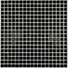 Стеклянная мозаика Bonaparte Super Black 1.5x1.5 30x30