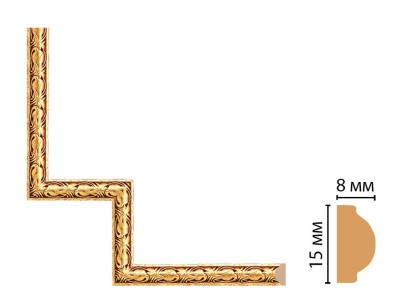 Декоративный угловой элемент Decomaster 130C-1-683 (200x200 мм)