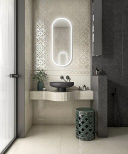 Керамогранит Kerama Marazzi Махкама Бежевый Светлый Лаппатированный Обрезной 60x60 KM6060G0432R