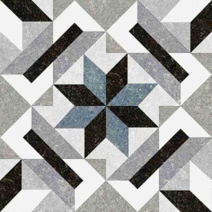 Керамогранит ProGres Ceramica Chantilly Cemento Deco Серый 45x45 737479