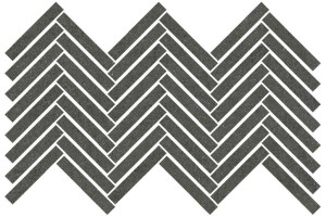 Мозаика Living Ceramics Cuit Spike Mosaic Charcoal Antislip 23x43 LV11267