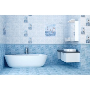 Бордюр Сокол Бриз Рыбки 3 7x20 403_2