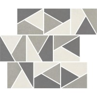Мозаика Italgraniti Nuances Mosaico Triangoli Mix Freddo 3 30x30 NU00MTGF3