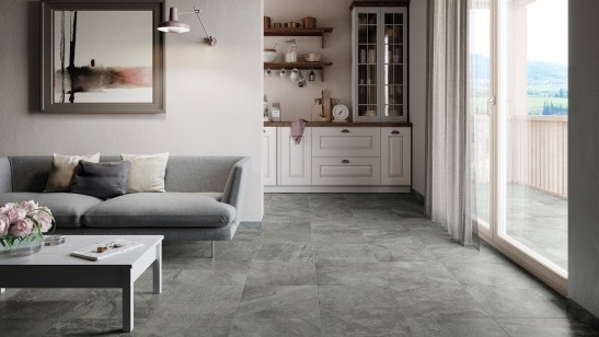 Керамогранит Steppe Ceramics Lotus Grey неполированный 80x80 LT018080N