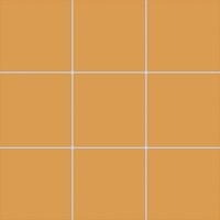 Мозаика Rako Color Two светло-оранжевая матовая рельефная 1x1 30x30 GRS0K650