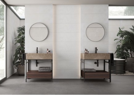 Плитка Saloni Ceramica Blending Mixture Marfil 30x90 настенная