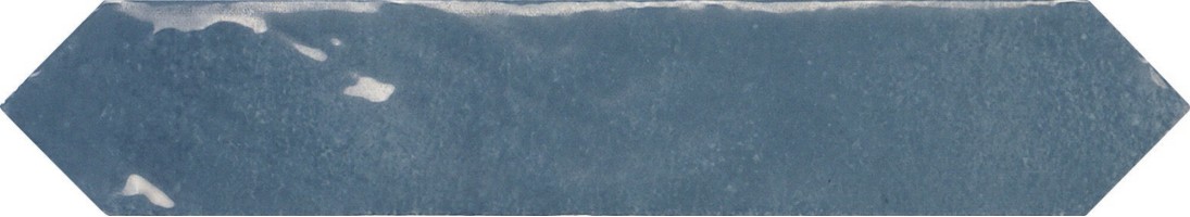 Плитка Ape Ceramica Switch On Dark Blue Gloss 4.3x24.3 