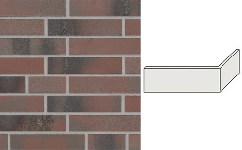 Угловой Элемент Stroeher Brickwerk 4528 Violettrot 5.2x11.5x24 95052-019