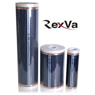 Инфракрасный пленочный теплый пол Rexva Xica Xm 80 см, 220 Вт/м2, матовая ламинация