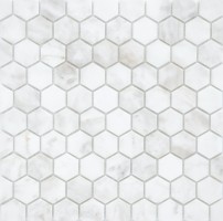 Мозаика Caramelle Mosaic Pietrine Hexagonal Dolomiti Bianco Mat hex 28.5x30.5