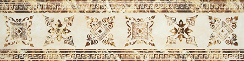 Бордюр Infinity Ceramic Tiles Castello Tramonte Cenefa Beige 15x60