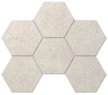 Мозаика Ametis Land Hexagon лаппатированная 25x28.5 LA02