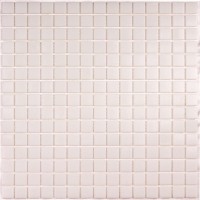 Стеклянная мозаика Bonaparte Simple White на бумаге 2x2 32.7x32.7