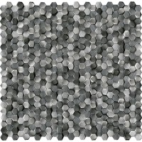 Мозаика L Antic Colonial Gravity Aluminium 3D Hexagon Metal Titanium 30.4x31 L244008791
