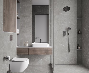 Керамогранит Ceradim Stone Cool Grey Серый Полированный 60x60