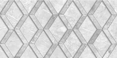 Плитка Нефрит-Керамика Дженни серый ромб 20x40 настенная 00-00-5-08-00-06-2747
