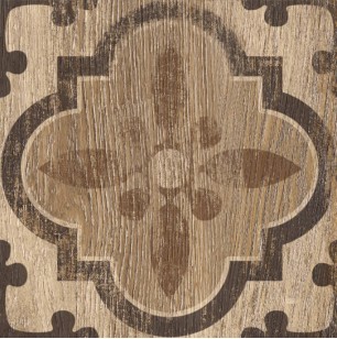 Декор Keraben Naturwood Decor Moka Mate 20x20