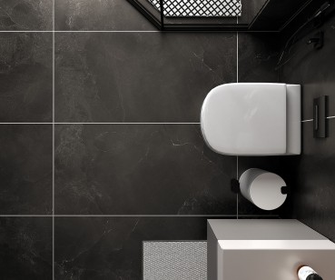 Керамогранит Global Tile Freya Черный 60x120 GT120608605SSR