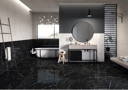 Керамогранит Steppe Ceramics Royal Black неполированный 60x60 RY006060N